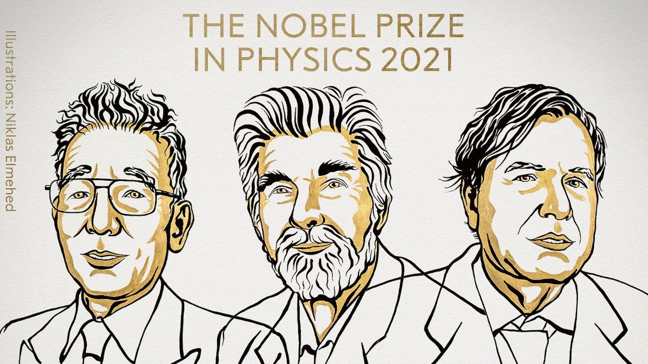 Premiul Nobel pentru Fizică 2021, acordat pentru contribuţii inovatoare în înţelegerea sistemelor fizice complexe: Syukuro Manabe, Klaus Hasselmann şi Giorgio Parisi