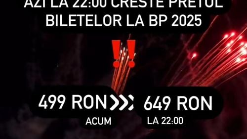 Se scumpesc biletele pentru ”Beach, Please!” 2025/ Biletele sunt puse la vânzare pe o perioadă limitată de timp