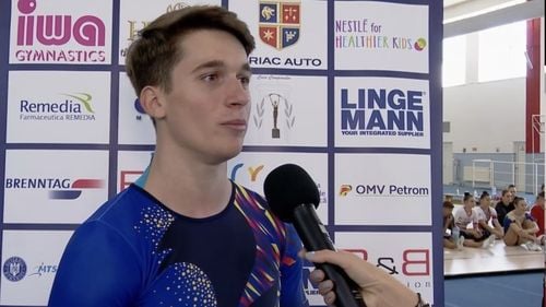 Gimnastul David Gavrilovici (24 de ani) este cel mai tânăr cetățean de onoare al Iașului / E campion mondial la gimnastică aerobică și Maestru Emerit al Sportului