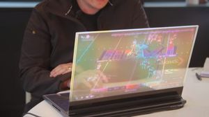 Lenovo a prezentat un laptop cu ecran transparent