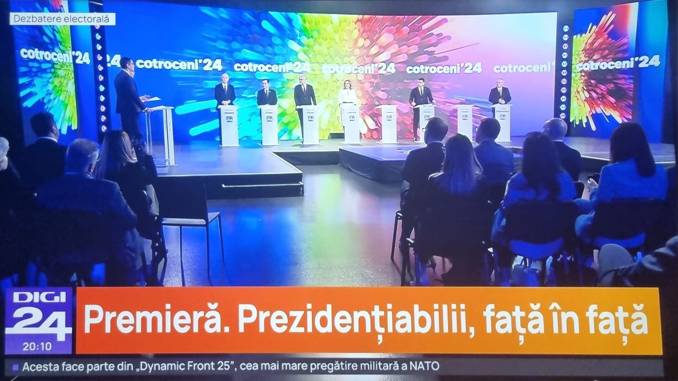 AUDIENŢE Câţi români s-au uitat la dezbaterea de pe Digi 24? A fost cel mai urmărit post de ştiri pe interval. Clasamentul general, condus de MasterChef