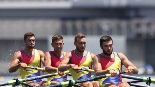 Jocurile Olimpice: Băieții din proba de patru rame au cucerit argintul/ A doua medalie la canotaj pentru România și a treia la Tokyo