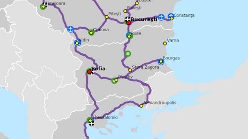 DOCUMENT Autostradă București - Salonic: un acord pentru transport pe axa Marea Egee - Marea Neagră va fi semnat între Grecia, Bulgaria și România în noiembrie