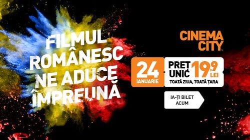 Veștile bune circulă repede! Pe 24 ianuarie sărbătorești Mica Unire la Cinema City cu filme românești la super preț: Klaus & Barosso, Superpietonii Zurli, Avram Iancu, Bordea, Familiar, Miami Bici 2, Tati part-time, Visul (P)