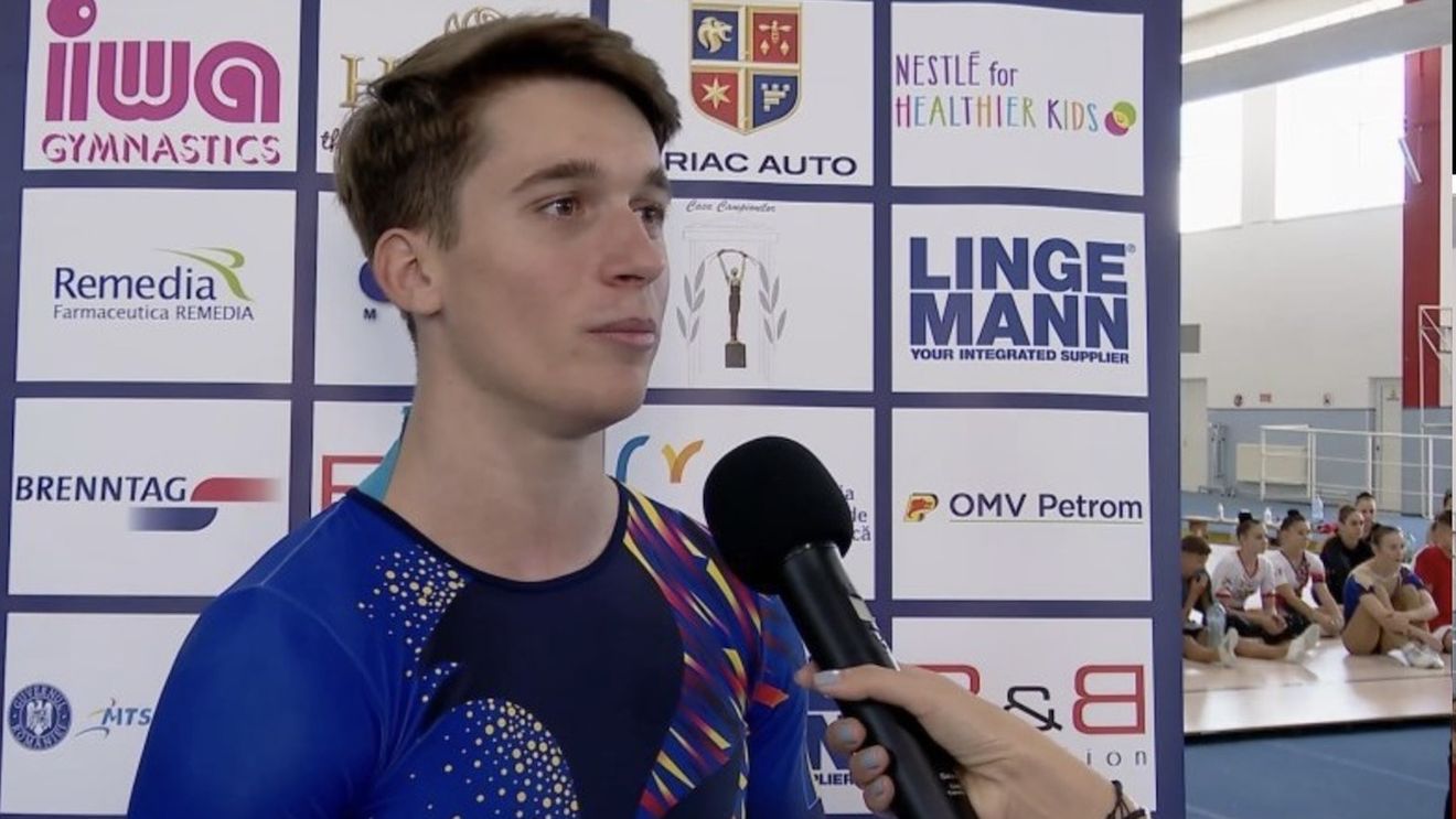 Gimnastul David Gavrilovici (24 de ani) este cel mai tânăr cetățean de onoare al Iașului / E campion mondial la gimnastică aerobică și Maestru Emerit al Sportului