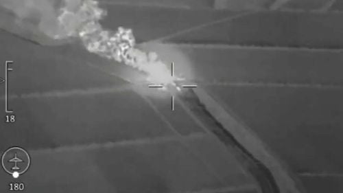 Tren rusesc cu 40 de rezervoare de combustibil, distrus într-un atac combinat cu drone și rachete HIMARS