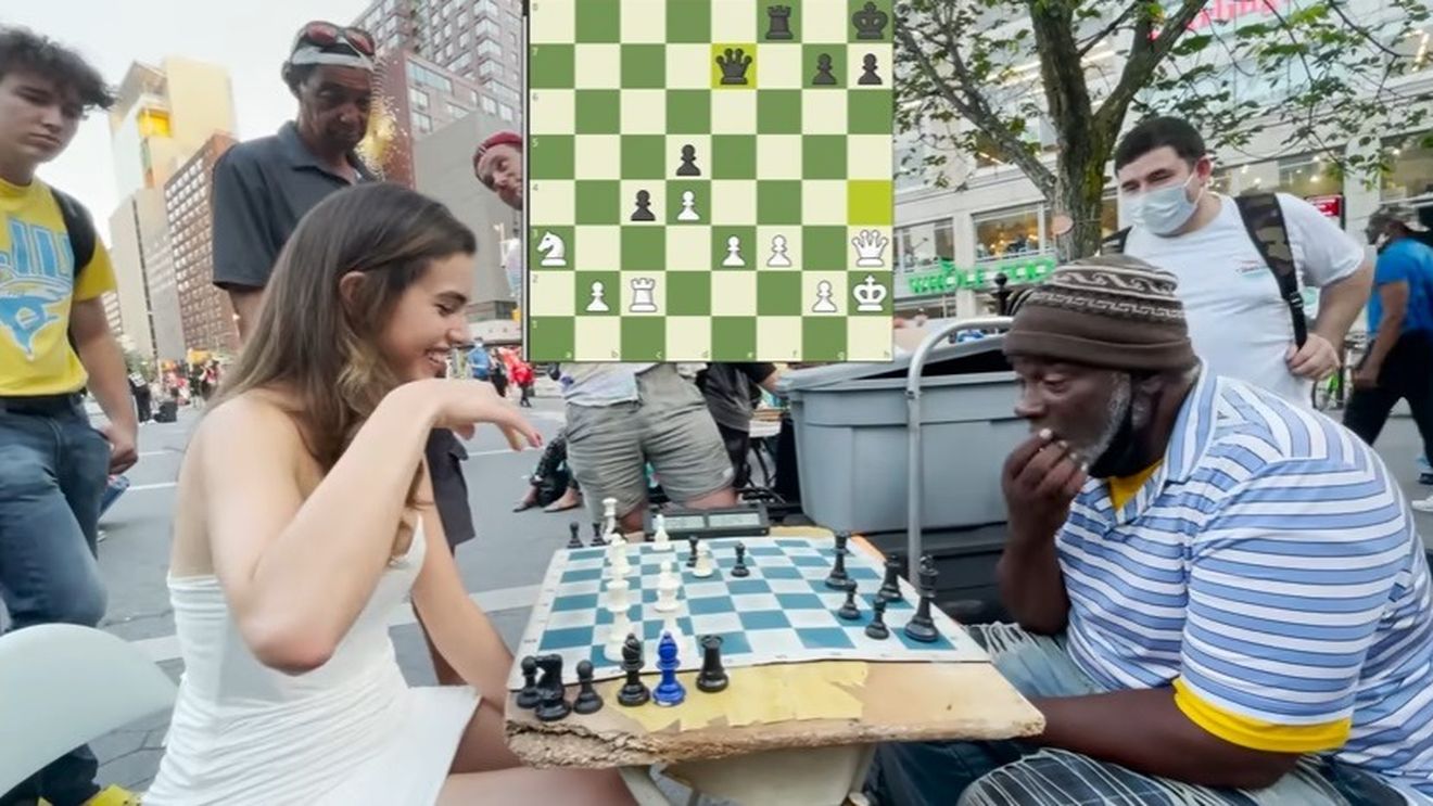 VIDEO Alexandra, o tânără cu origini româneşti, comparată cu protagonista serialului The Queen's Gambit de pe Netflix: A învins vedeta șahului din Manhattan în 8 minute şi 26 de secunde