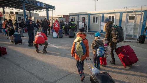 8.730 de cetăţeni ucraineni au intrat în România, în ultimele 24 de ore