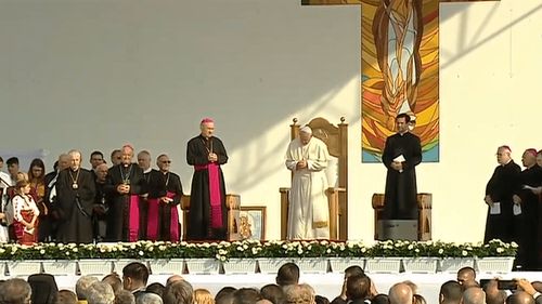 VIDEO Papa Francisc la Iași, întâlnire impresionantă cu românii: România este „grădina Maicii Domnului”, pentru că ea este o Mamă care cultivă visurile fiilor, care le păzeşte speranţele, care aduce bucuria în casă