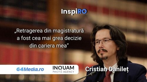Cristi Danileț explică de ce a plecat din magistratură la 48 de ani și cum se implică civic