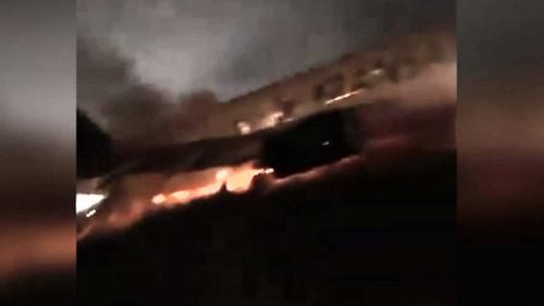 Pe avionul care a luat foc la decolare în Dakar se vede sigla Tarom. Pilotul român a fost rănit