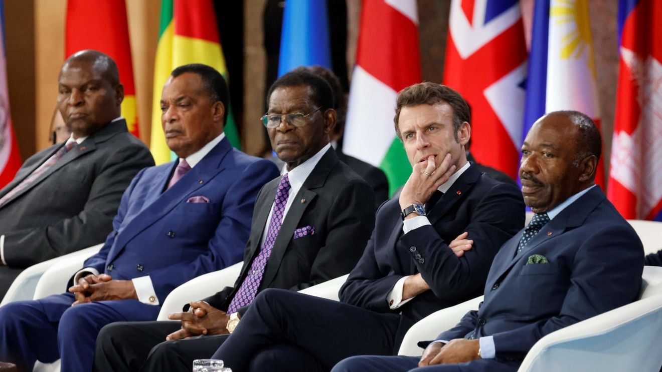 "Epoca Africii franceze a trecut", a declarat Emmanuel Macron la summitul privind protecția pădurilor tropicale, în Gabon