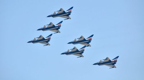 China anunță că a efectuat o "patrulă de pregătire" de luptă în jurul Taiwanului, pentru a răspunde la „complicitatea” dintre Washington și Taipei