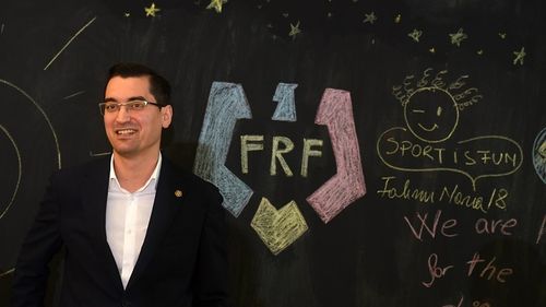 VIDEO Președintele FRF, Răzvan Burleanu: ”Hai la vot! Viitorul României este în Europa!” / ”Am câștigat prea mult pentru a schimba acum direcția”