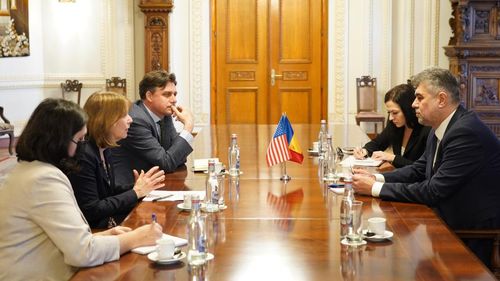 Liderul PSD, Marcel Ciolacu, a discutat cu ambasadoarea SUA la Bucureşti despre parteneriatul strategic şi despre viitoarea politică energetică în regiunea Mării Negre