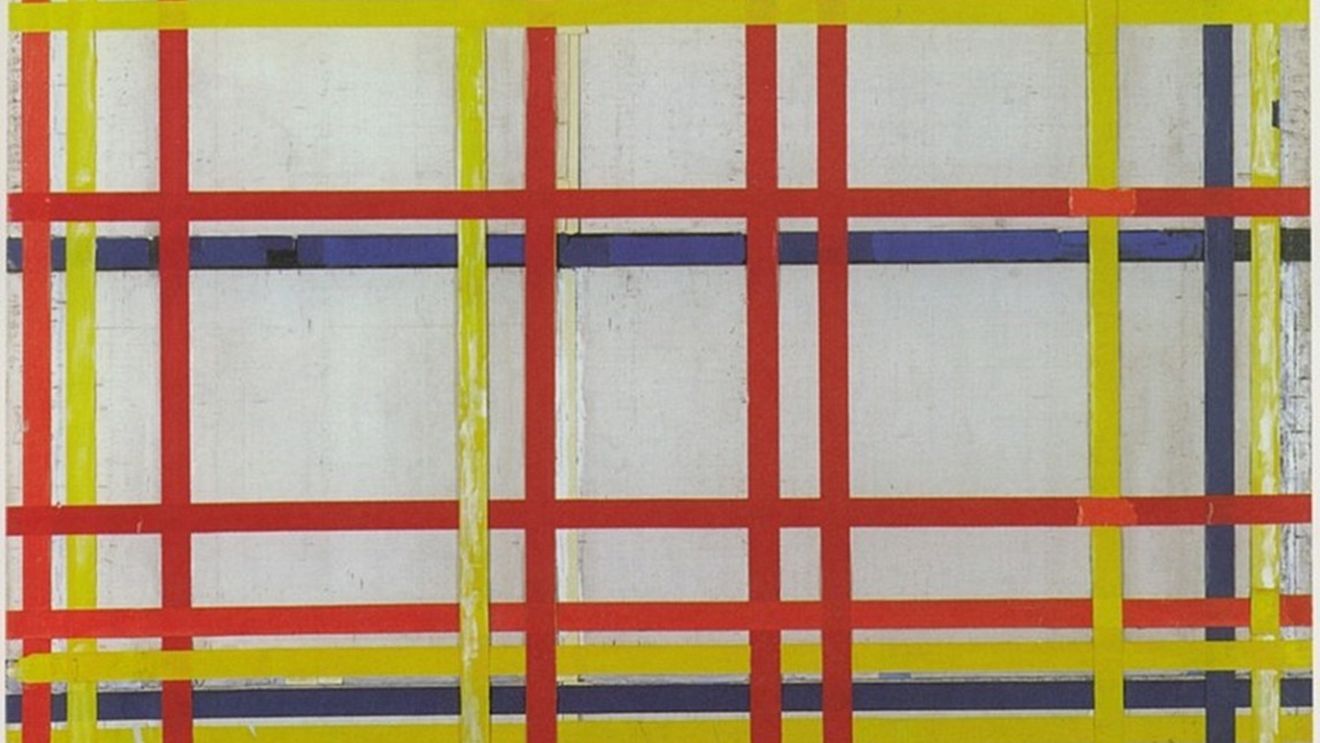 O opera de artă a lui Piet Mondrian este expusă cu susul în jos de 75 de ani