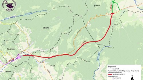 BREAKING Al doilea lot de pe Autostrada Unirii pentru care UMB cere rezilierea - DOCUMENT