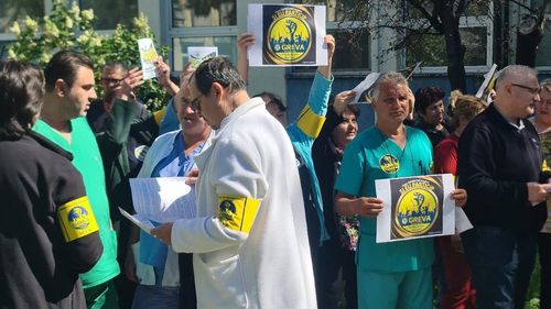 Grevă de avertisment în mai multe spitale din București, Brașov, Galați, Giurgiu și alte orașe