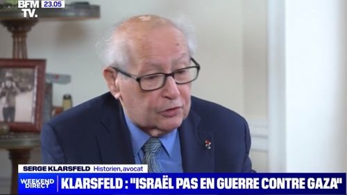 Vânătorul de criminali naziști Serge Klarsfeld asociază masacrele comise de Hamas în Israel cu Holocaustul