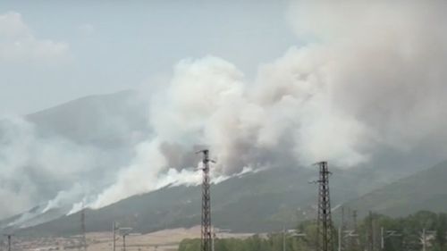 Incendii în Bulgaria: Au ars peste 20 de hectare de pădure și câteva case  / Macedonia de Nord: Zece focare active