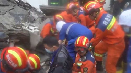 Acoperișul sălii de sport a unei școli din China s-a prăbușit, 11 morți