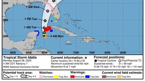 Uraganul Idalia şi-a intensificat forţa şi se îndreaptă către Florida cu potenţialul unui fenomen "extrem de periculos" după ce a făcut ravagii în vestul Cubei