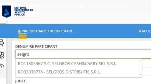 EXCLUSIV | Selgros România s-a luptat 10 ani ca o firmă autohtonă să nu-i mai folosească numele / Chiar și după ce a reușit, Selgros Distribuție SRL există în continuare în sistemul de achiziții publice / Un șir lung de „virgule” în legi a permis acest lucru