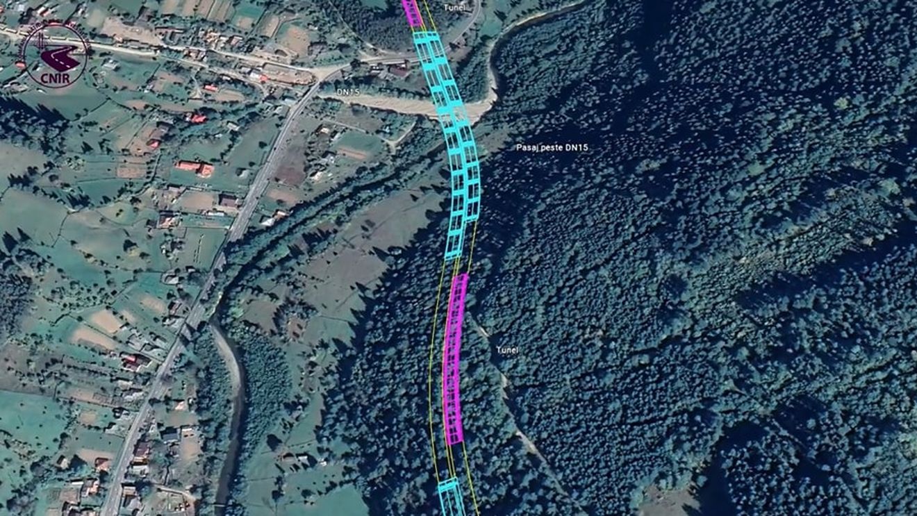 VIDEO Cel mai dificil lot al Autostrăzii Unirii A8, între Grințieș și Pipirig, a primit undă verde pentru proiectare. Construcția lotului costă aproape 6 miliarde de lei