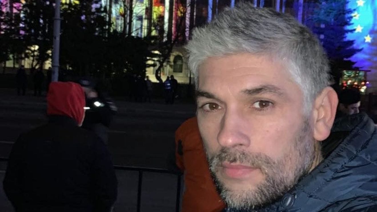 Proprietarul mașinii M..E PSD, la miting în Piața Victoriei