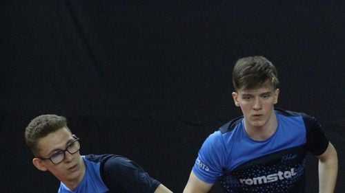 România a obținut medalii de bronz la dublu masculin, la Campionatul European U21