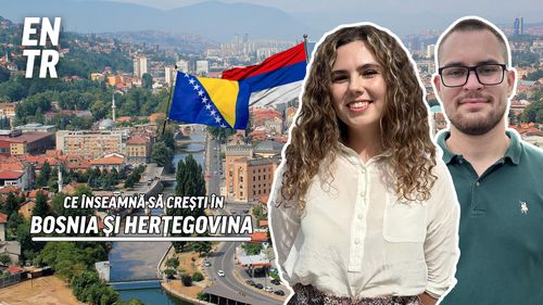 VIDEO REPORTAJ ENTR în Bosnia-Herțegovina/ Poate generația post-război să se înțeleagă? Selma și Danilo, despre cum este să crești în această țară