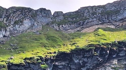 Doi turişti străini au rămas blocaţi pe stânci în Munţii Făgăraş, după ce au părăsit marcajul turistic / Intervine Salvamont Sibiu