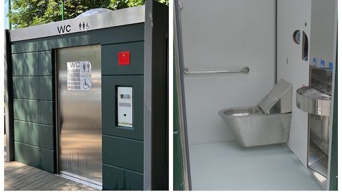 Trei noi toalete automatizate au fost puse în funcțiune, în Brașov / Alte 3 au fost montate luna trecută / Un singur WC inteligent costă aproximativ 50.000 de euro  