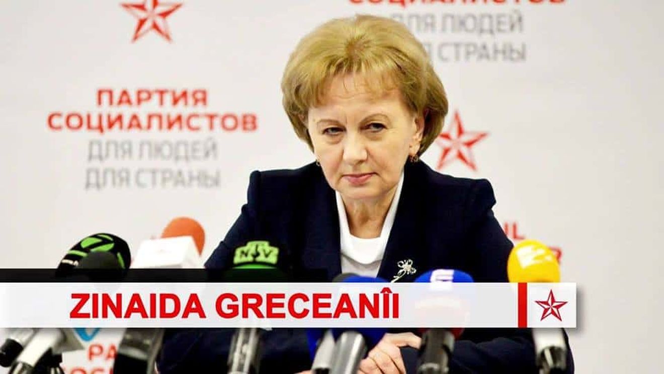 Moldova: Președinta Parlamentului de la Chișinău, Zinaida Greceanîi, infectată cu noul coronavirus