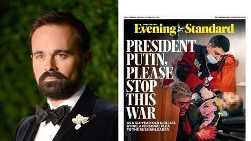 Magnatul de presă britanic de origine rusă, Lordul Evghenii Lebedev, face un apel către președintele Putin să oprească războiul