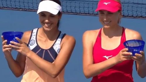 Raluca Olaru şi Nadia Kicenok au câştigat titlul în proba de dublu la Chicago (WTA)
