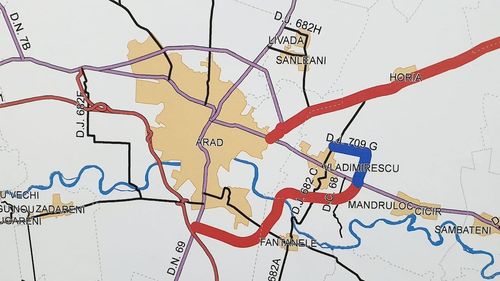 Pasajul de pe centura Aradului, început în 2012, nu a fost finalizat nici la termenul din noiembrie / Proiectul trebuia încheiat în 2013, însă nu au mai fost alocate fonduri guvernamentale