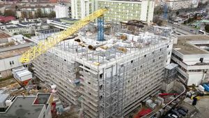 Lucrările la viitorul Centru de Mari Arși de la Timișoara sunt la 60% realizare  / Se așteaptă ca din toamnă să devină funcțional / Investiție de 66 de milioane de euro