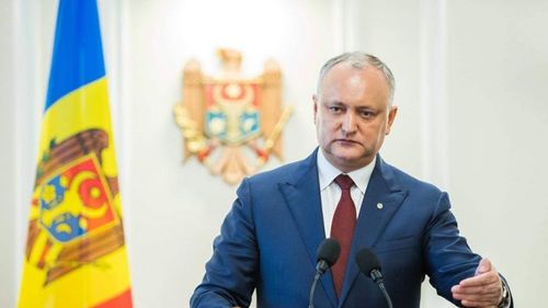 Igor Dodon anunță că va declanșa procedura de dizolvare a Parlamentului din Republica Moldova