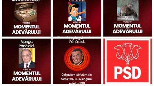 GALERIE FOTO | Festival de bășcălie la adresa PSD, după ce liderii partidului au postat pe rețele sociale afișe identice cu „Momentul Adevărului” - votul pentru debarcarea lui Ilie Bolojan