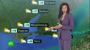 Regiunile ucrainene anexate ilegal apar deja în prognoza meteo din Rusia