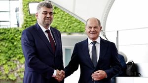 BREAKING Premierul Ciolacu, în conferință cu cancelarul Scholz: Pe teritoriul României trebuie să existe trupe germane permanente / Scholz: E corect ca România să intre în Schengen anul acesta