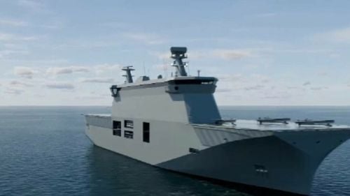 Cum arată portavionul special care va fi construit, în premieră, în România. Cine l-a comandat