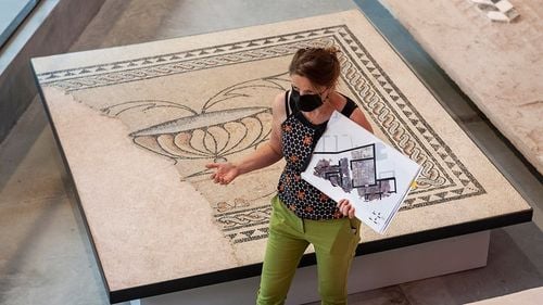 Descoperire unică într-o casă din sudul Franței. Sute de fragmente de fresce din perioada Imperiului Roman despre care se credea că existau doar în Italia