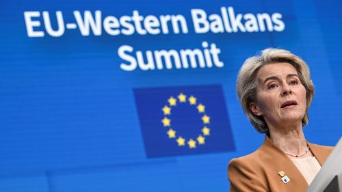 Ursula von der Leyen începe un turneu în Balcanii de Vest, având pe agendă extinderea şi creşterea economică