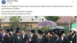 Derapaj antisemit al deputatului ex-AUR Ciprian Ciubuc