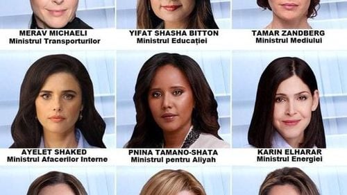 Număr record de femei – nouă – în noul Cabinet israelian condus de premierul Naftali Bennett