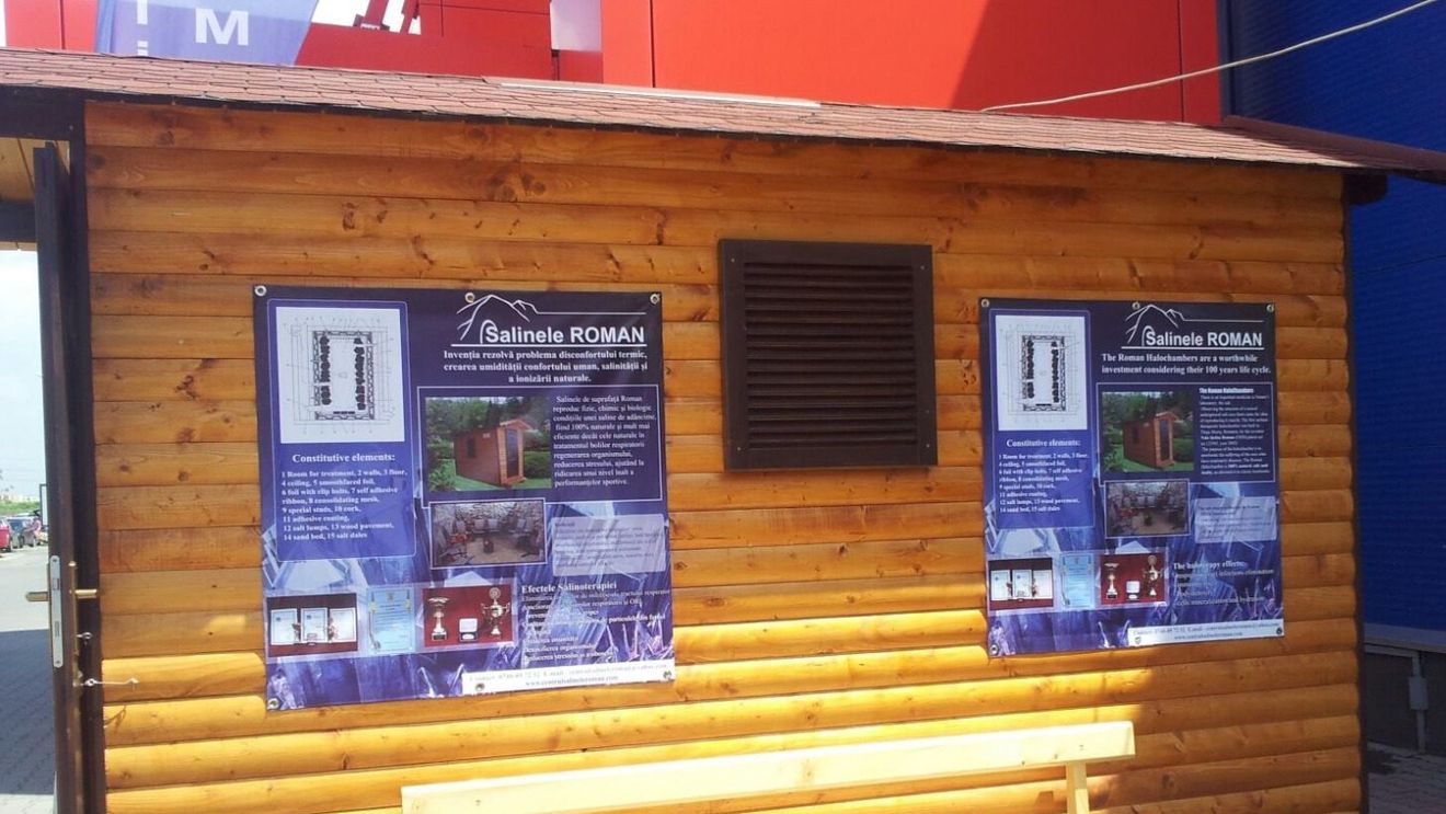 Un medic veterinar din Târgu Mureş, inventatorul Salinelor Roman, brevetează o altă inovație: buncărele terapeutice saline