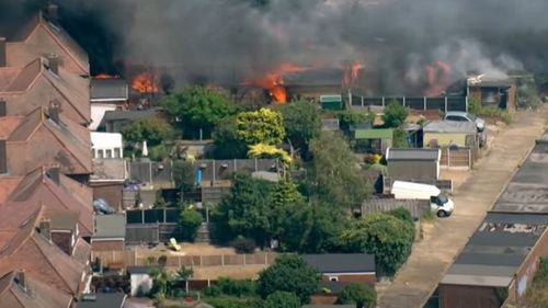 Incident major declarat în Londra, după "o creștere uriașă" a numărului de incendii în cea mai călduroasă zi din istoria Regatului