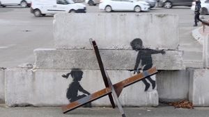 Hoţul unei opere de Banksy se justifică la tribunal: "Graffiti-urile stradale nu au nicio valoare" / Apărarea susține că obiectul furat nu este un bun cultural, ci artă "sălbatică", realizată "fără autorizaţie"